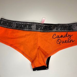 Victoria Secret pink candy corn undies